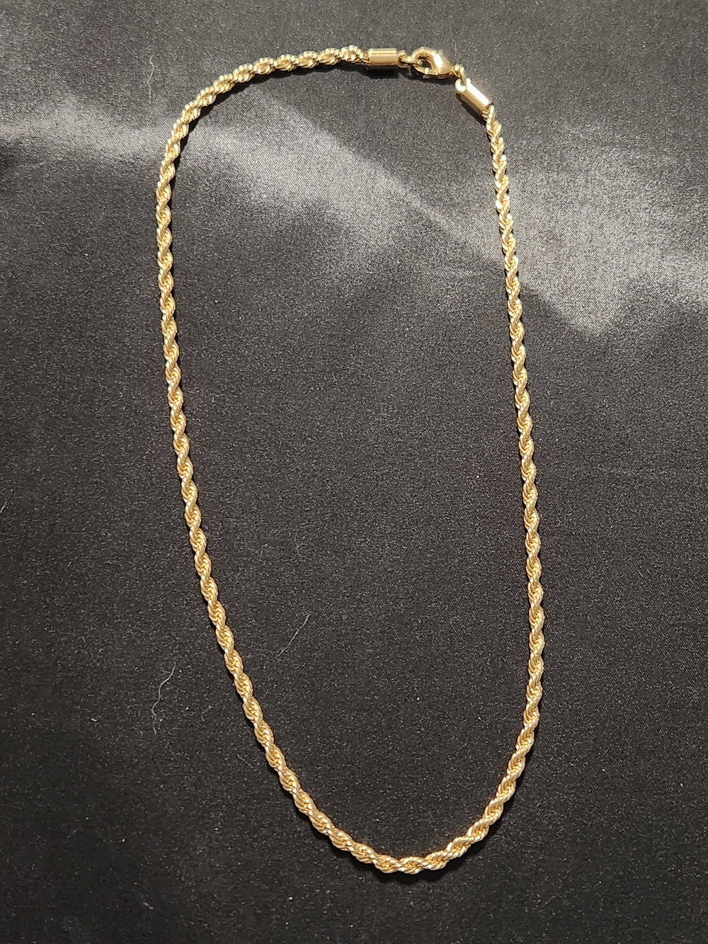 Gold Rope Chain Necklace - Classic Women’s Jewelry